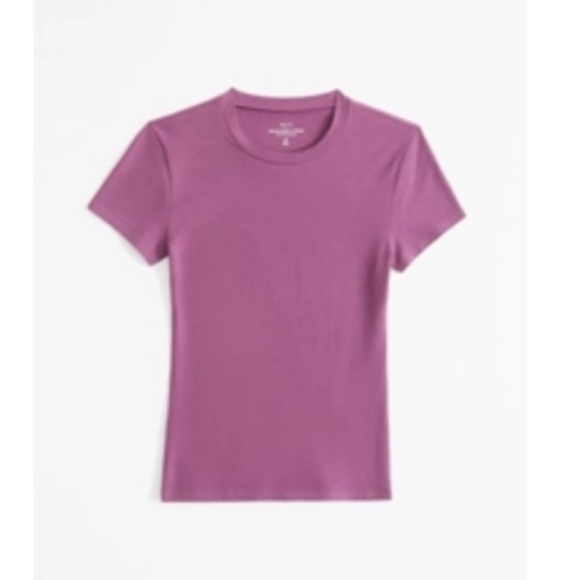 Abercrombie & Fitch Essential Tuckable Baby Tee Size Large - Picture 4 of 4